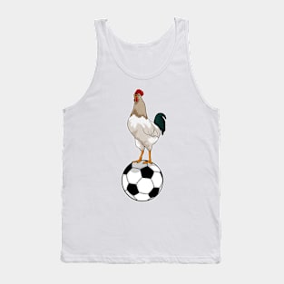 Rooster Soccer player Soccer Tank Top